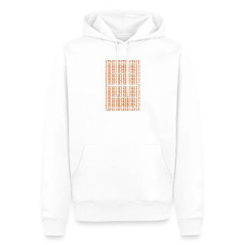 Tennis Court Clay Court Style - Männer Premium Bio Hoodie - Weiß - Vorne - Nico (187cm)