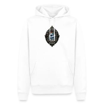 Rainbow Power Gamer - Männer Premium Bio Hoodie - Weiß - Vorne - Nico (187cm)