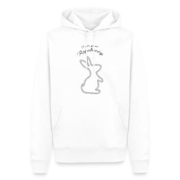 I am your Ropebunny - Männer Premium Bio Hoodie - Weiß - Vorne - Nico (187cm)