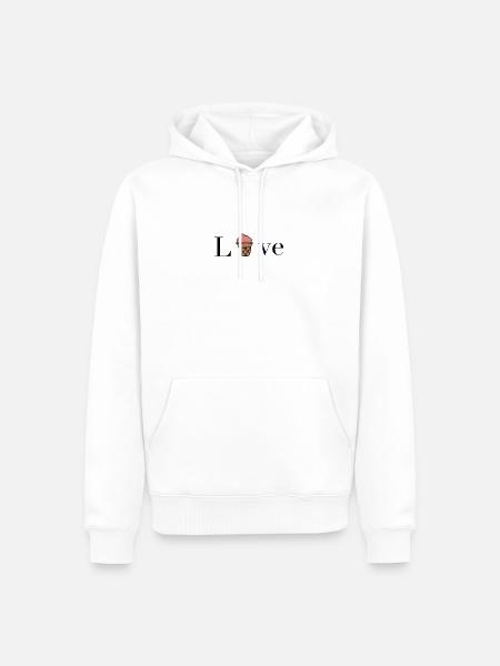 Eis - Foodie - Männer Premium Bio Hoodie - Weiß