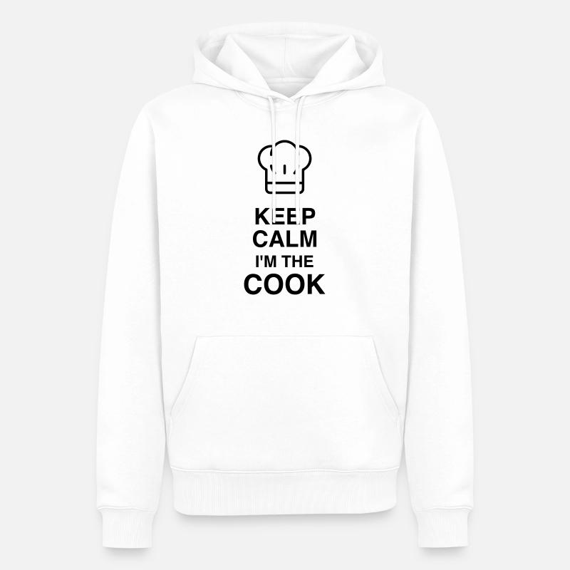 Koch / Kochen / Cooking / Chef - Männer Premium Bio Hoodie - Weiß