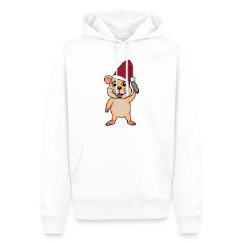 Nager Hamster Nagetiere Kind Nikolaus - Männer Premium Bio Hoodie - Weiß - Vorne - Nico (187cm)