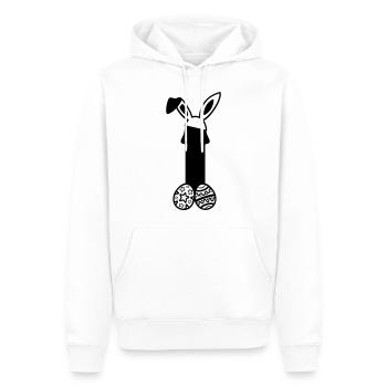 Ostern Penis - Männer Premium Bio Hoodie - Weiß - Vorne - Nico (187cm)