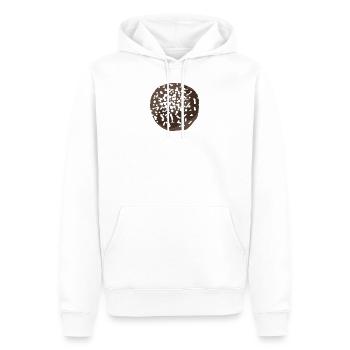 Schokoladenkugel Süßigkeiten - Männer Premium Bio Hoodie - Weiß - Vorne - Nico (187cm)