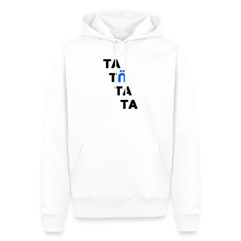 tatuetata - Männer Premium Bio Hoodie - Weiß - Vorne - Nico (187cm)