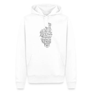 Corse - Men’s Premium Organic Hoodie - white - Front - Nico (187cm)