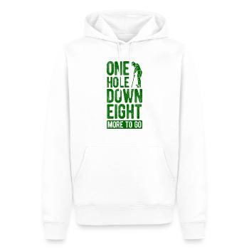 Golfplatz zum Golfen Golf - Männer Premium Bio Hoodie - Weiß - Vorne - Nico (187cm)