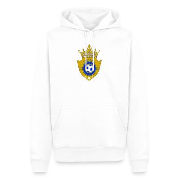 Football - Sweat à capuche Premium bio Homme - blanc - Devant - Nico (187cm)