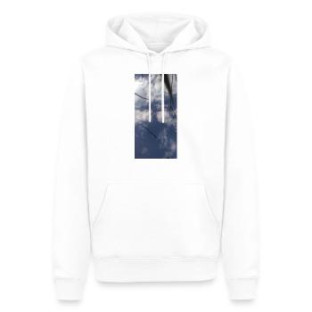 IMG 20190608 WA0057 - Männer Premium Bio Hoodie - Weiß - Vorne - Nico (187cm)