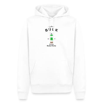 Leuchtturm Bülk, Strande, Kieler Förde, Ostsee - Männer Premium Bio Hoodie - Weiß - Vorne - Nico (187cm)