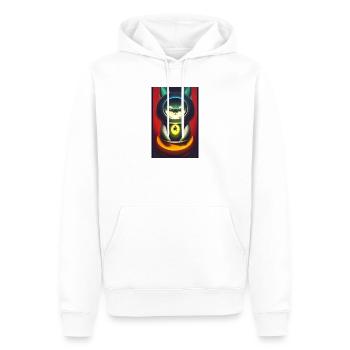 Maneki neko 3 - Männer Premium Bio Hoodie - Weiß - Vorne - Nico (187cm)