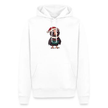 Adler Vogel Weihnachten - Männer Premium Bio Hoodie - Weiß - Vorne - Nico (187cm)