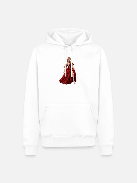 UNSCHULDIG UND BEZAUBERND - Männer Premium Bio Hoodie - Weiß