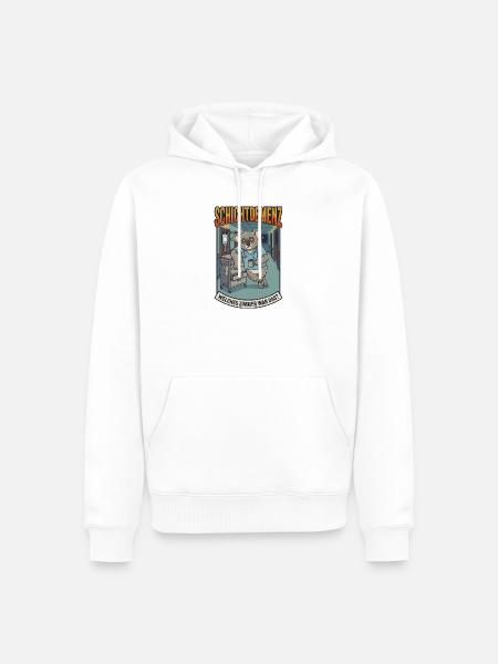 Schichtdemenz Pflege – Welches Zimmer war das? - Männer Premium Bio Hoodie - Weiß