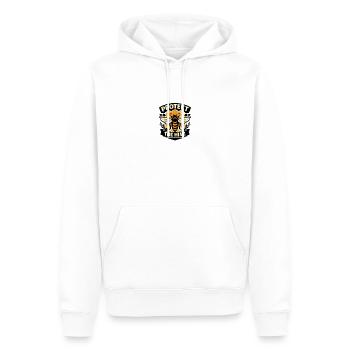 Schütze den Bienenstock - Männer Premium Bio Hoodie - Weiß - Vorne - Nico (187cm)