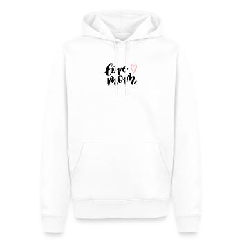 Mutter mom Mama Muttertag Eltern Mutti - Männer Premium Bio Hoodie - Weiß - Vorne - Nico (187cm)