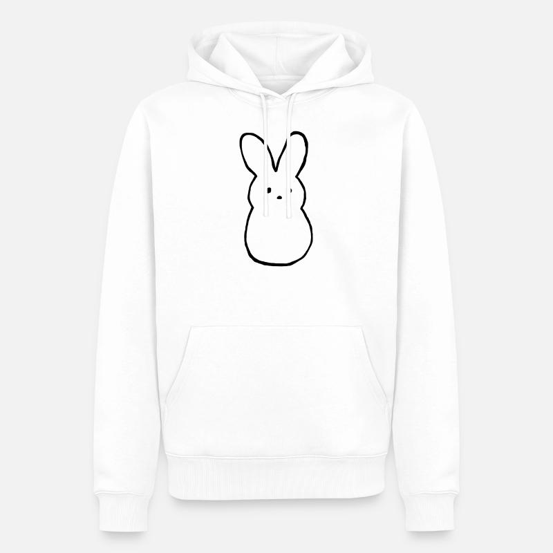 Lil Tracy - Bunny Tattoo - Ekologisk premiumluvtröja herr - vit