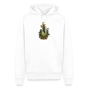 Mondschein Garten Elixierflasche - Männer Premium Bio Hoodie - Weiß - Vorne - Nico (187cm)