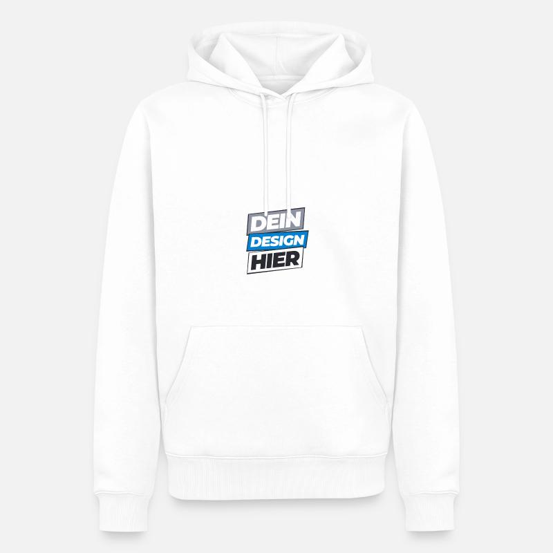 Was sollte ich nochmal machen?! - Männer Premium Bio Hoodie - Weiß