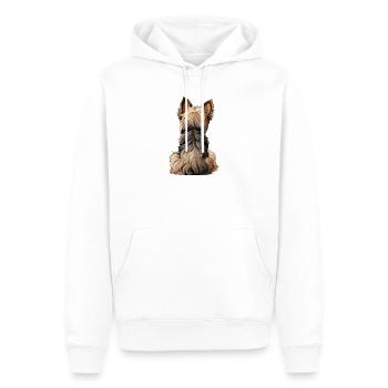 Yorkshire Terrier - Männer Premium Bio Hoodie - Weiß - Vorne - Nico (187cm)