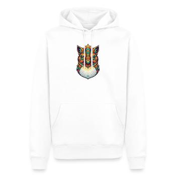 Fantasme de Carnaval Déguisé de Pingouin Hibou - Sweat à capuche Premium bio Homme - blanc - Devant - Nico (187cm)