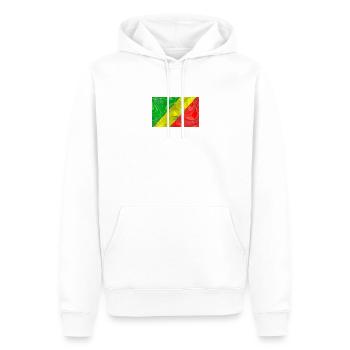 Congo Collection 'by nikkkooo - Männer Premium Bio Hoodie - Weiß - Vorne - Nico (187cm)