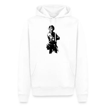Carpenter, Handyman, Builder, Worker - Männer Premium Bio Hoodie - Weiß - Vorne - Nico (187cm)