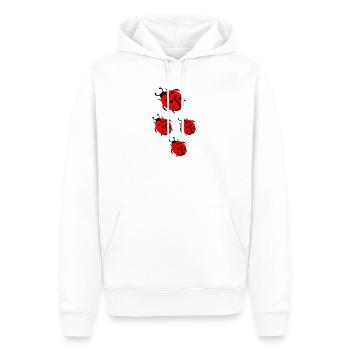ladybug marienkaefer - Männer Premium Bio Hoodie - Weiß - Vorne - Nico (187cm)