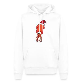 Octopus Comic Christmas - Men’s Premium Organic Hoodie - white - Front - Nico (187cm)