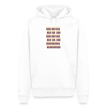 60. Geburtstag - Männer Premium Bio Hoodie - Weiß - Vorne - Nico (187cm)