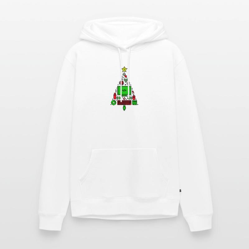 Code Computer Code Debug Skripting Programmierer Männer Premium Bio Hoodie