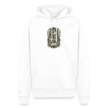 Waage – Harmonisch, charmant & ausgeglichen - Männer Premium Bio Hoodie - Weiß - Vorne - Nico (187cm)