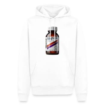 Makatussin Codiene mit modernem Design - Männer Premium Bio Hoodie - Weiß - Vorne - Nico (187cm)