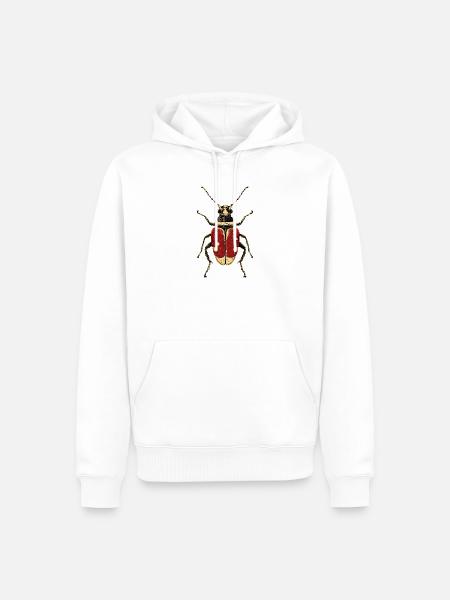 Maikäfer Süßer Hirschkäfer Nashornkäfer Insekten - Männer Premium Bio Hoodie - Weiß