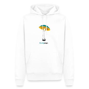 Design Cordy Ceps The last of us Mushroom - Männer Premium Bio Hoodie - Weiß - Vorne - Nico (187cm)