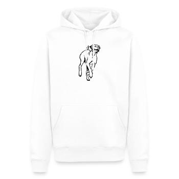 Magyar Vizsla - Männer Premium Bio Hoodie - Weiß - Vorne - Nico (187cm)