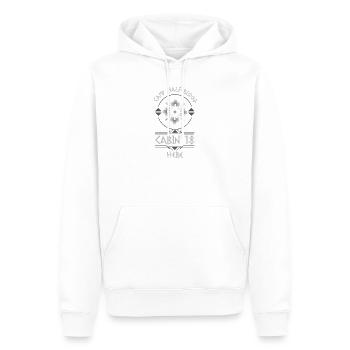 Cabin #18 in Camp Half Blood, Child of Hebe - Men’s Premium Organic Hoodie - white - Front - Nico (187cm)