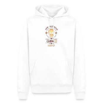 Cabin #13 in Camp Half Blood, Child of Hades - Men’s Premium Organic Hoodie - white - Front - Nico (187cm)