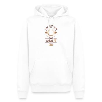 Cabin #17 in Camp Half Blood, Child of Goddess Nik - Men’s Premium Organic Hoodie - white - Front - Nico (187cm)