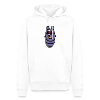 Zeitloses Monter - Männer Premium Bio Hoodie - Weiß - Vorne - Nico (187cm)
