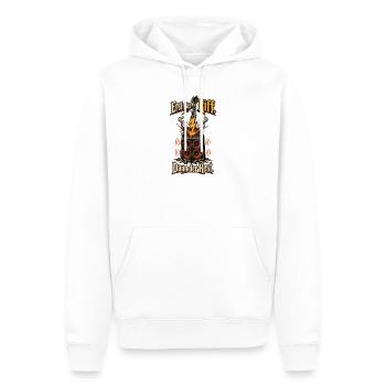 Rock Musik Metal Musik Gitarrenriff Gitarrist - Männer Premium Bio Hoodie - Weiß - Vorne - Nico (187cm)