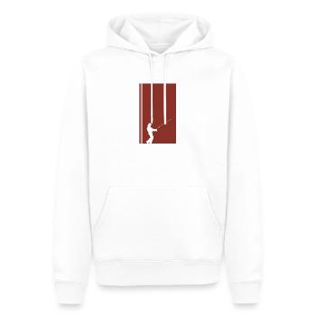 Fischen Angler - Männer Premium Bio Hoodie - Weiß - Vorne - Nico (187cm)