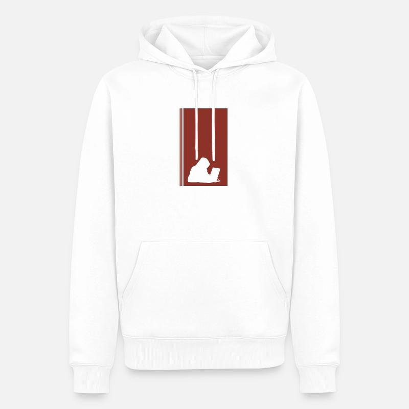 Informatik Student - Männer Premium Bio Hoodie - Weiß