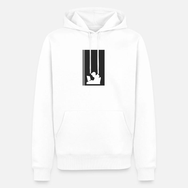 Computer Scientist Computer Science Hacking - Men’s Premium Organic Hoodie - white