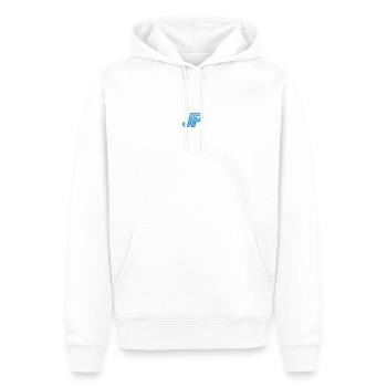 JP 5 - Männer Premium Bio Hoodie - Weiß - Vorne - Nico (187cm)