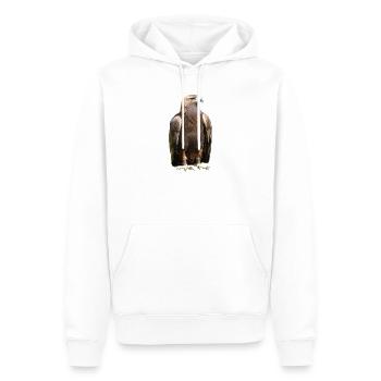 Vogeltier Greifvogel Krallen Falkner Beizjagd - Männer Premium Bio Hoodie - Weiß - Vorne - Nico (187cm)