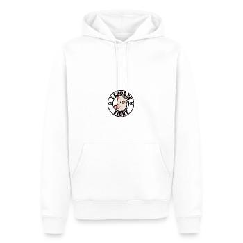 Je choisis le combat - Sweat à capuche Premium bio Homme - blanc - Devant - Nico (187cm)