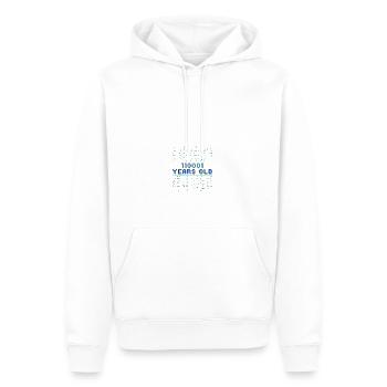 49. Geburtstag 49 Jahre alt Binärcode Coder - Männer Premium Bio Hoodie - Weiß - Vorne - Nico (187cm)