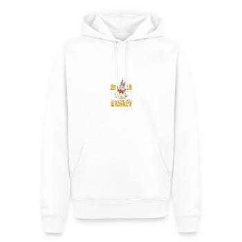 Chinesisches Neujahr Hase Asien 2023 I Geschenk - Männer Premium Bio Hoodie - Weiß - Vorne - Nico (187cm)