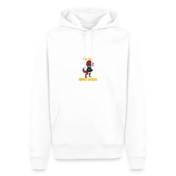 Dinosaurier Ring Tyrannosaurus Rex I Geschenk - Männer Premium Bio Hoodie - Weiß - Vorne - Nico (187cm)